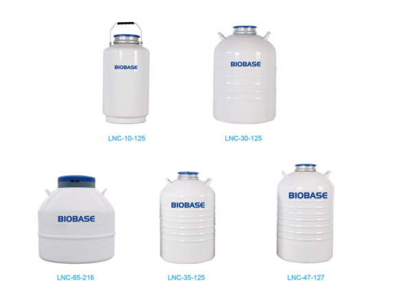 Large Caliber Liquid Nitrogen Container