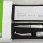 Alegra package Dental Inner Spray Low Speed Handpiece Set with Air Motor, Contra angle and Straight Head